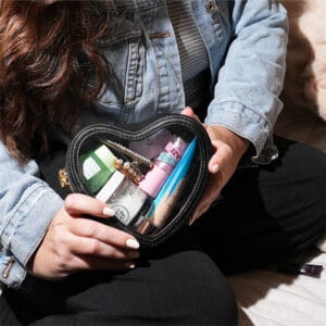 heart pouches
