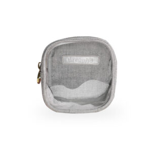 Gray Day Lined Pouch